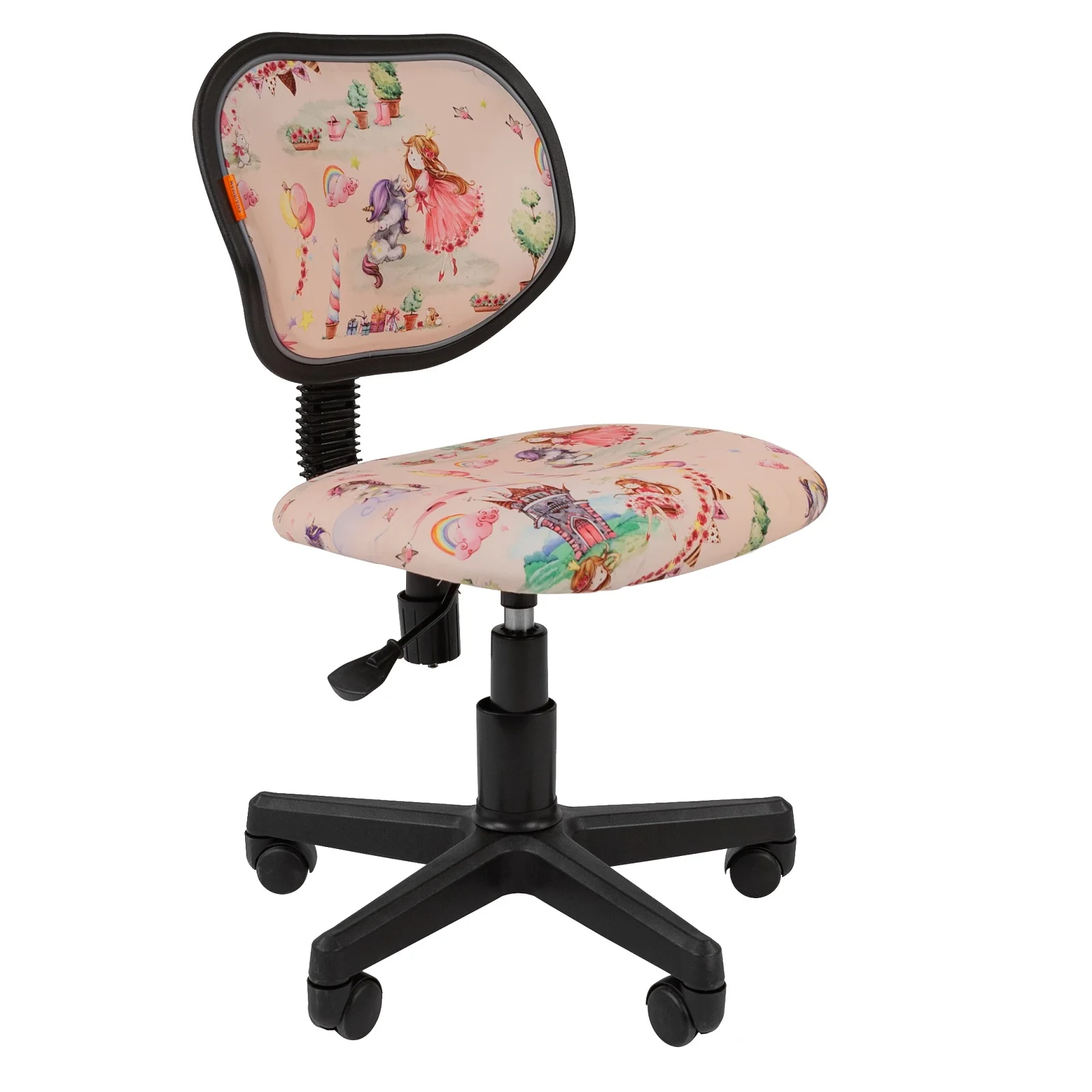 Детское компьютерное кресло Chairman Kids 106 без подлокотников эргономичное ткань с