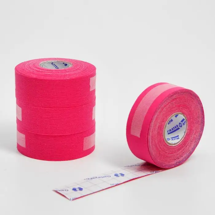 Кинезиологический тейп спортивный 2.5 см* 5м розовый 4 |