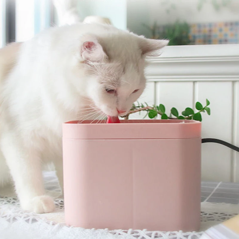 

1.5L Automatic Cat Water Fountain USB Pet Water Dispenser Dog with Recirculate Filter Drinker Pet Cat Drinking Feeder Supplies