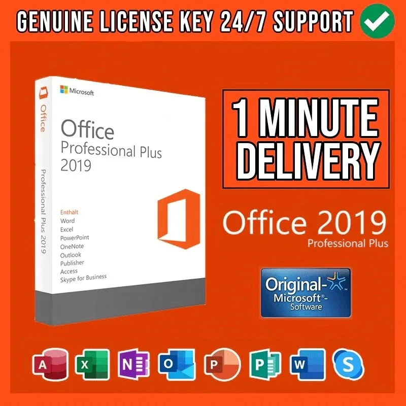 

{Microsoft office 2019 professional plus✅key✅ pro✅ 32/64✅MS retail✅global lifetime✅multi Language Fast Delivery}