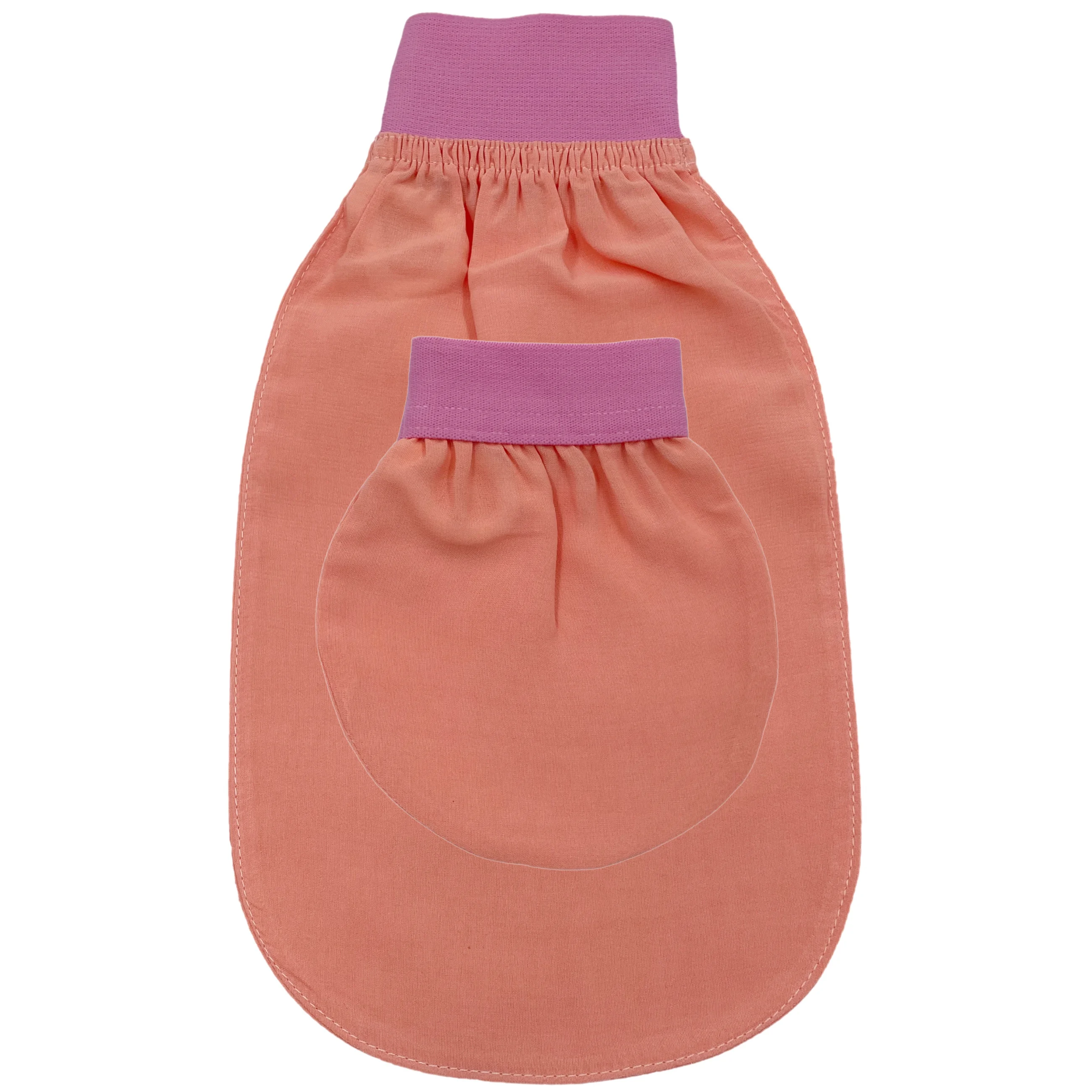 Прихватка для удаления загара шелковая искусственная кожа тела лица 2 в 1