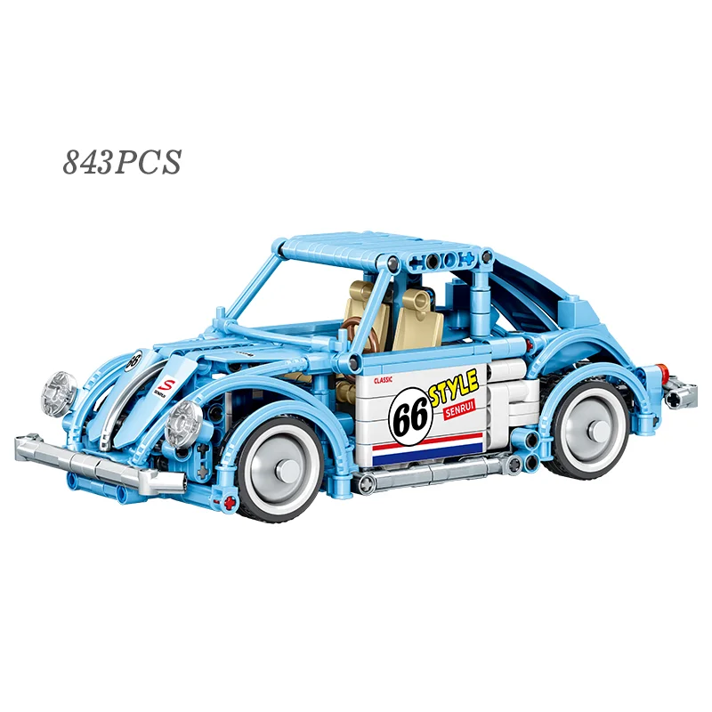 

MOC Technical Famous Building Blocks Sports Car Diy High-Tech Expert Speed Racing Vehicle Model Bricks Toys Gift For Children