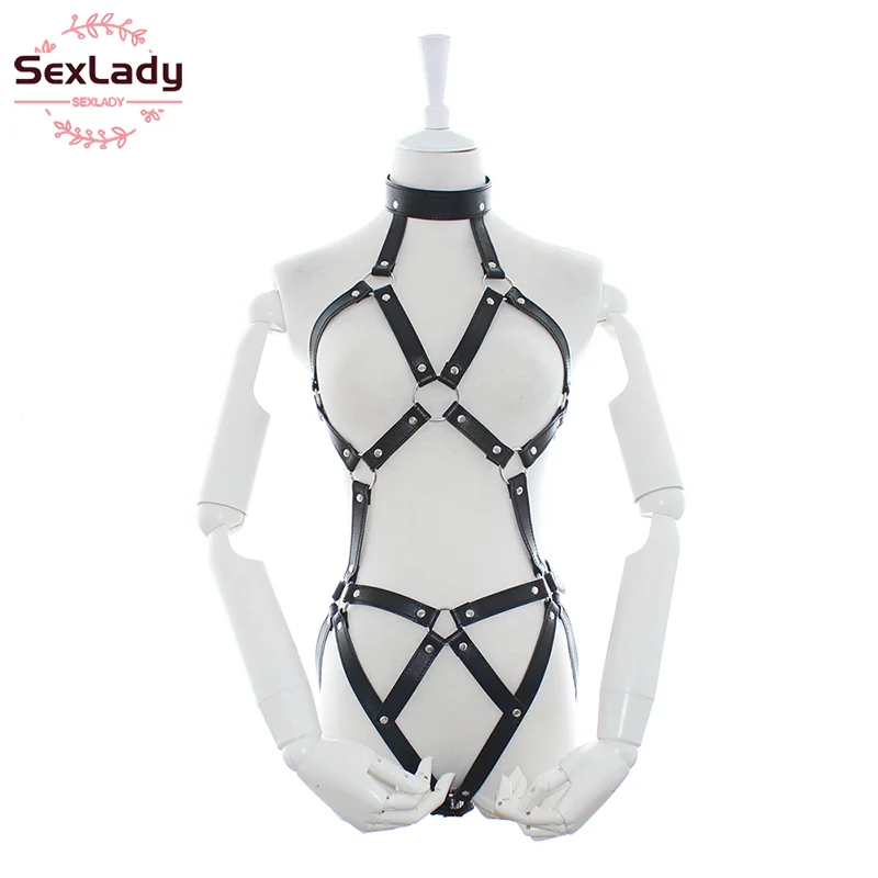 Сексуальный женский костюм для БДСМ бондаж набор флирт игрушки одежда