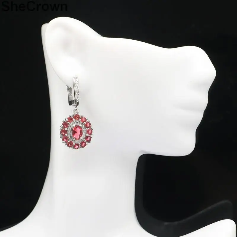 Серьги Серебряные женские 32x16 мм|silver pendant|london bluependant woman |
