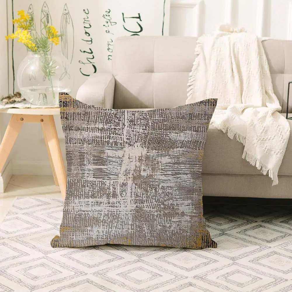 Еще коричневого желтого цветов Анатолии линии Античная пуфик 3d печати диван