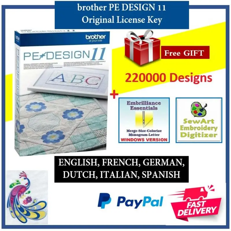 

{{{PE Design 11 Embroidery ⚡LIFETIME version ⚡FAST DELIVERY}}}