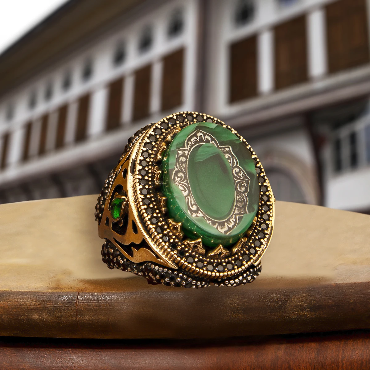 

Серебряное кольцо Ala Series-Azamet, с каталиновым камнем, модное турецкое, Премиального Качества, ручная работа, Jawelery