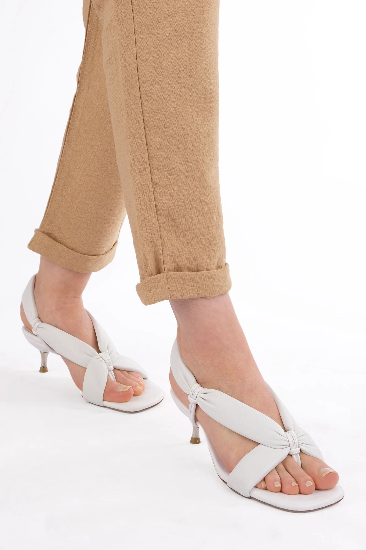 

Women flip flops shoes Thin High Heels Sandals Shoes Flip Thong Pu Leather Party Sandalias Casual Open