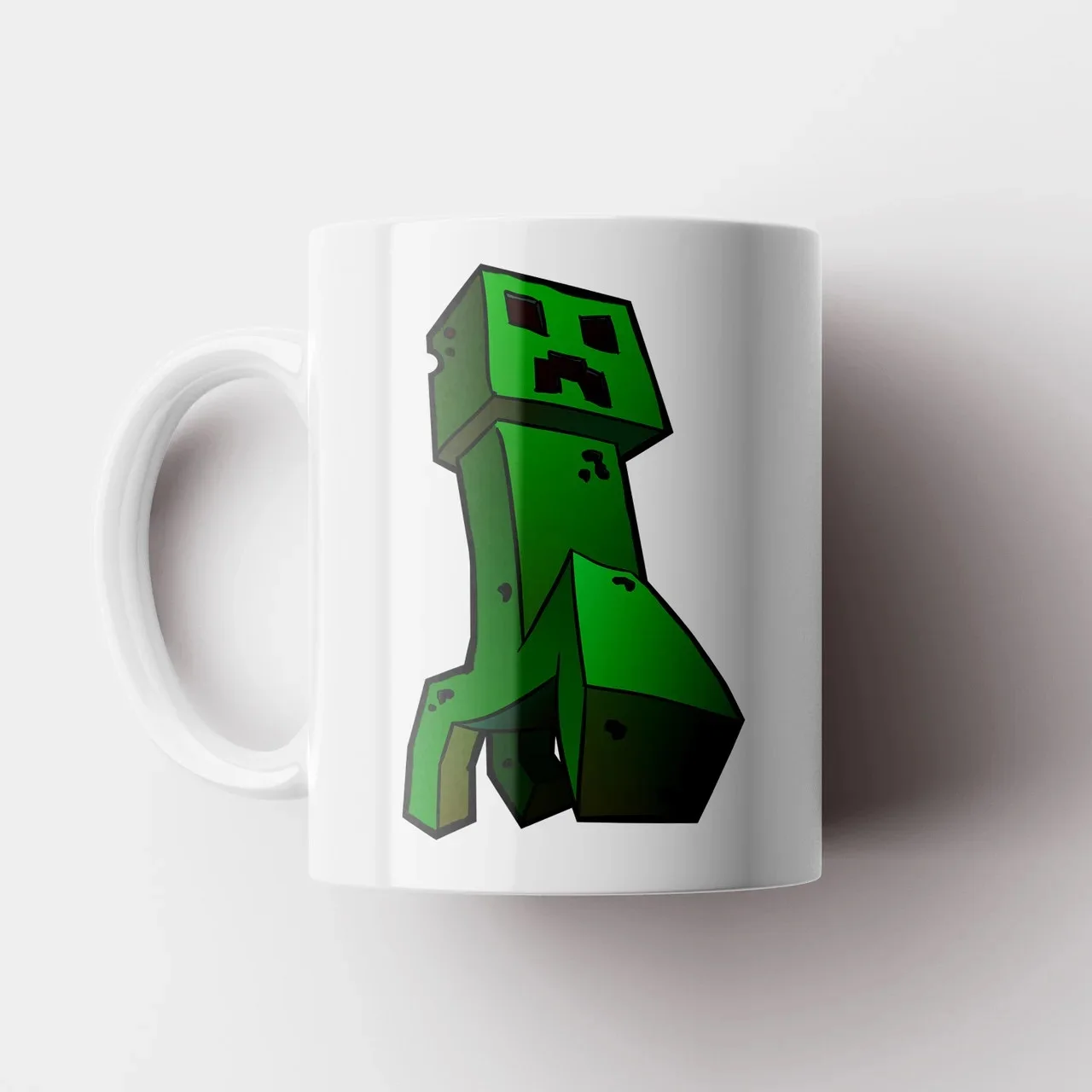 Сувенирная Керамическая кружка Minecraft Игра Майнкрафт Прикольная чашка в подарок