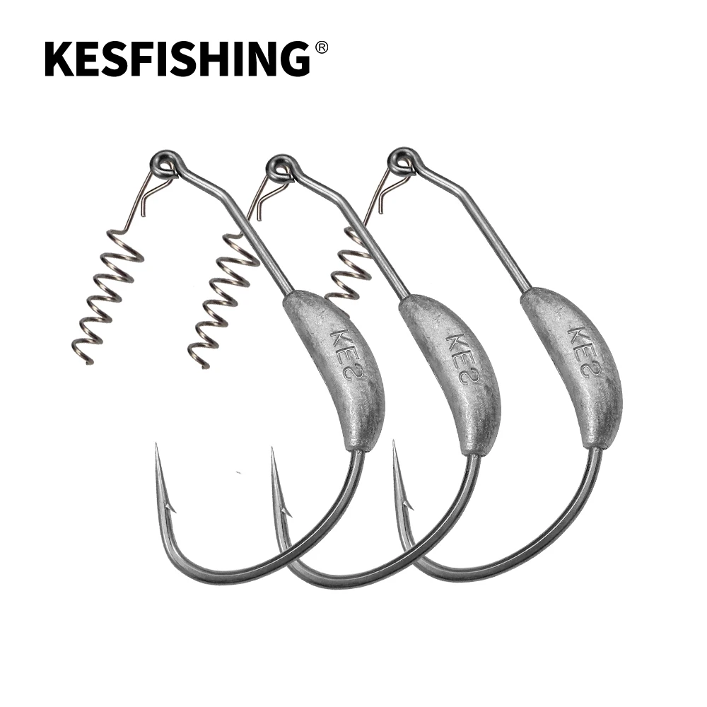 Крючок KESFISHING 5 шт. 3 г 10 14 24 26 рыболовный крючок из высокоуглеродистой стали с