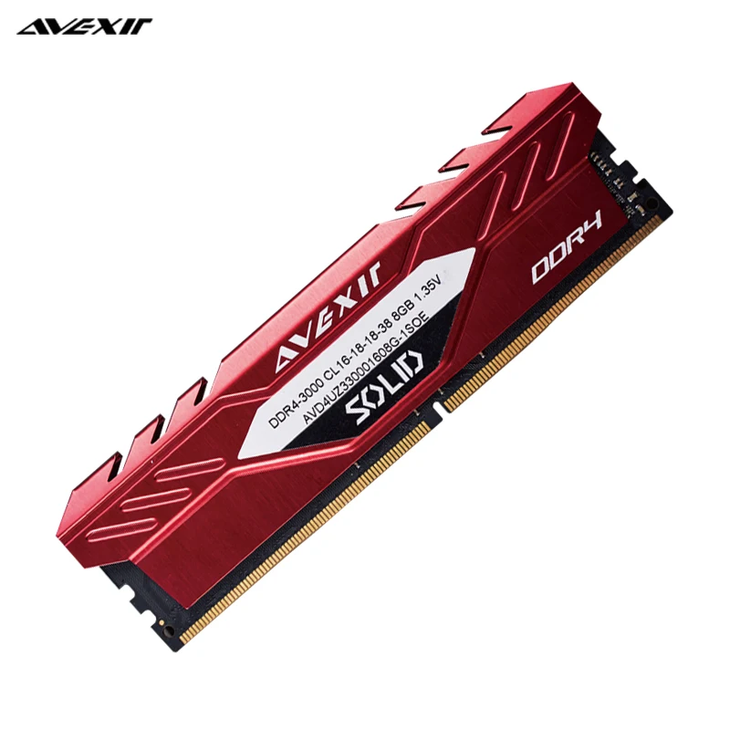 AVEXIR Soild series DDR4 8 Гб 16 2666 МГц 3000 3200 RGB ОЗУ для игрового настольного ПК dimm оперативная