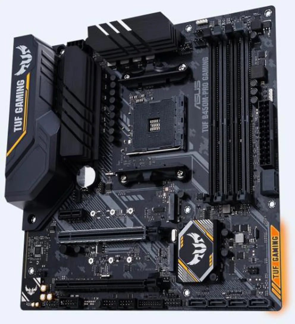 Материнская версия Asus оригинальная игровая (sAM4 AMD B450 B450M-Pro) | Компьютеры и офис