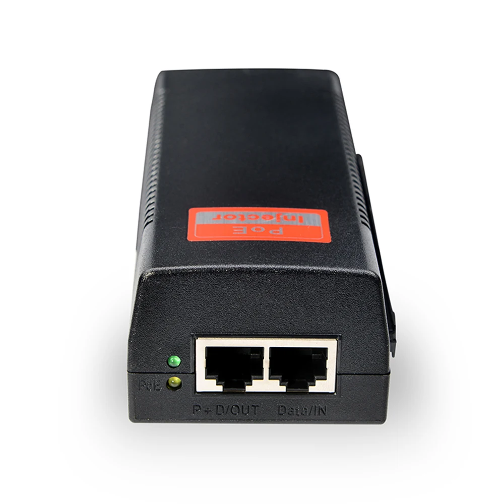 Пассивный Инжектор POE 48 В Power over Ethernet 10/100 один порт источник питания инжектор