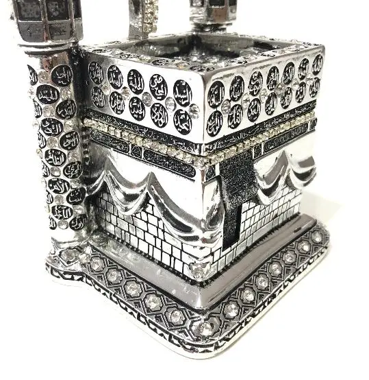 

Islamic-Home-Decor-Ramadan-Eid-Gift19 Cm Minaret Trinket Silver Biblo gift