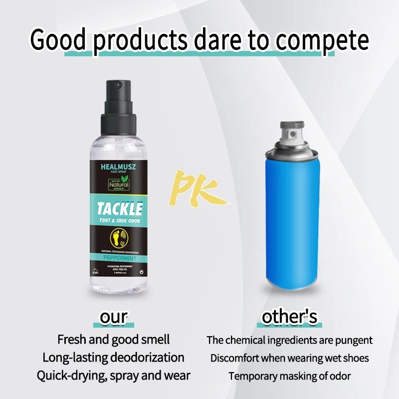 Антибактериальный спрей с запахом для ног средство против зуда и запаха пота