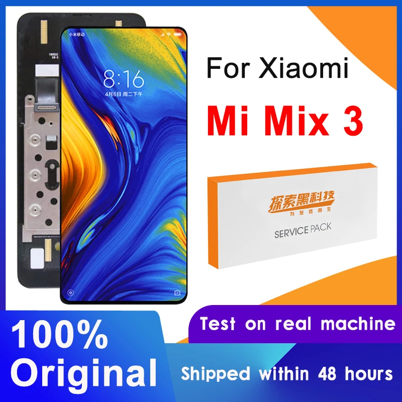ЖК дисплей для Xiaomi Mi Mix 3 AMOLED 6 39 '' качество AAA оригинальный сенсорный экран