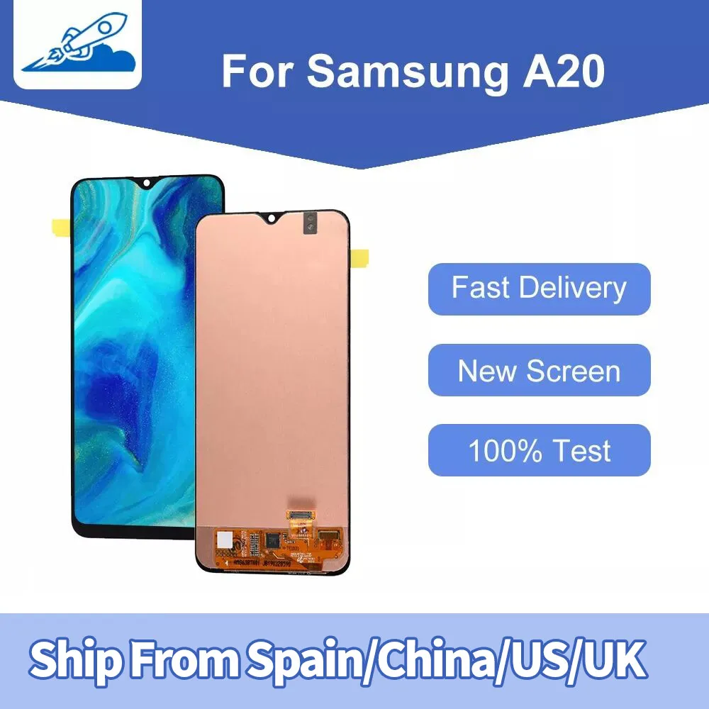 

ЖК-дисплей с сенсорным экраном и дигитайзером для Samsung Galaxy A20 A205