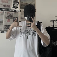 anime women t shirts harajuku goth punk print plus size clothes oversized t shirt female tops harajuku tee shirt hip hop