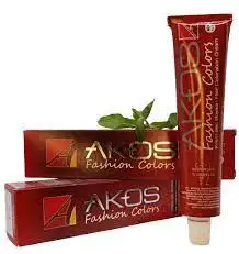 

6.34 AKOS CREAM TUBE PERMANENT HAIR PAINT COPPER LIGHT BROWN LIGHT BROWN 292864537