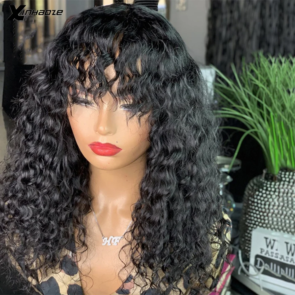 Перуанские глубокие кудрявые 5x5 искусственная шелковая верхняя кружевная