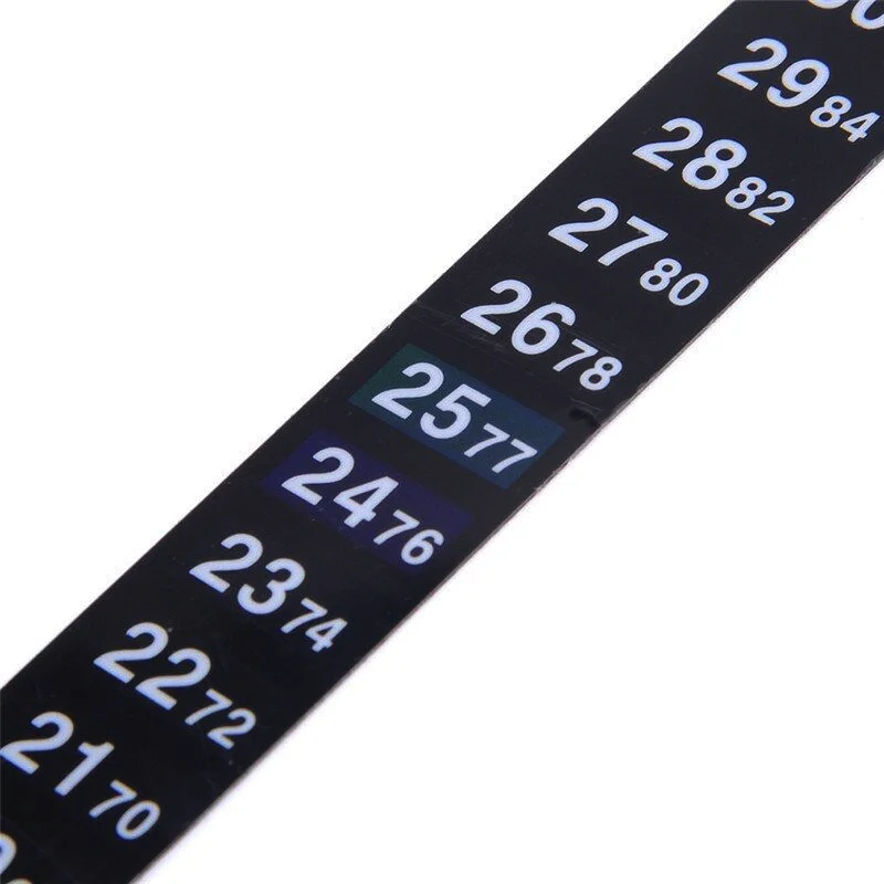 ЖК-термометр клеящийся термометр-полоска термометр-наклейка 18-34C | Инструменты