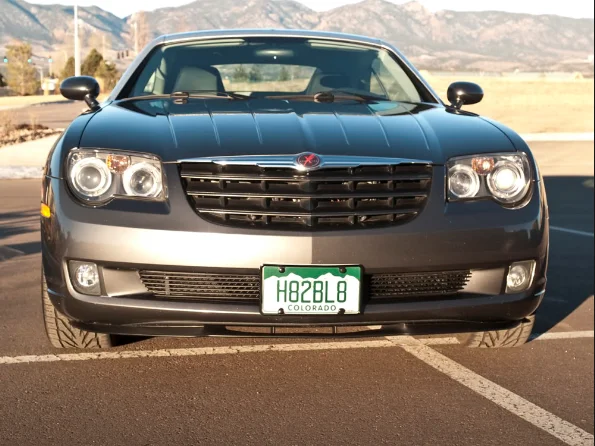 Передний бампер OEM вставка для CHRYSLER CROSSFIRE CUPRA R Line евро спойлер губа 3 шт.
