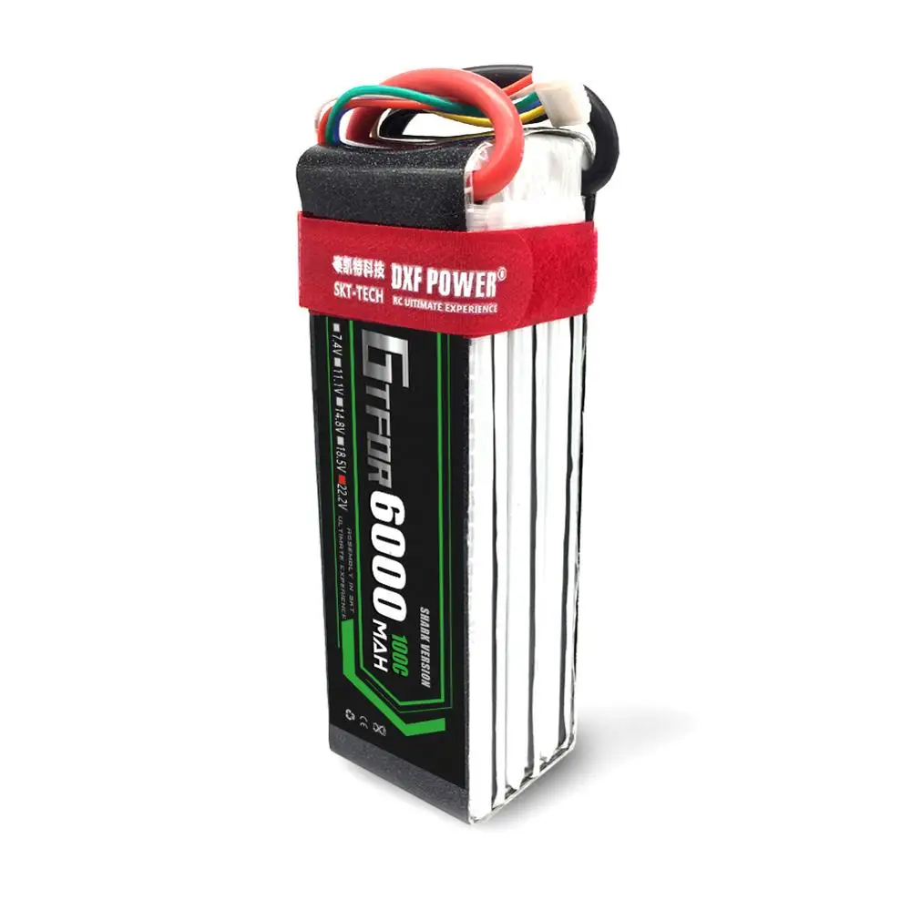 Аккумулятор GTFDR Lipo 6s 22 2 в 6000 мАч °C макс. °C|Детали и аксессуары| |