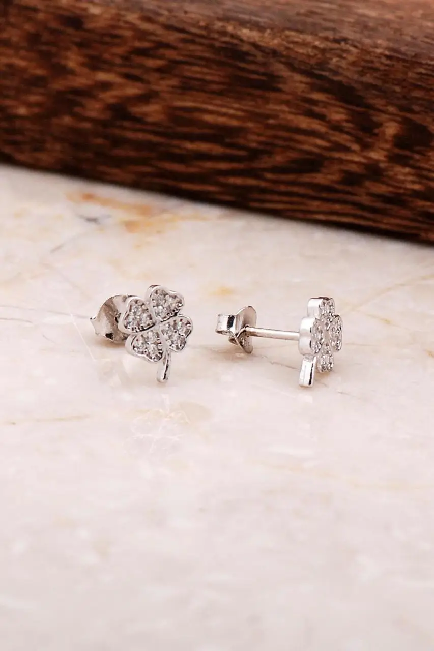 

Серьги из серебра 4817 пробы в виде клевера, высококачественные оригинальные серебряные ювелирные изделия ручной работы из филиграни, подарок для женщин