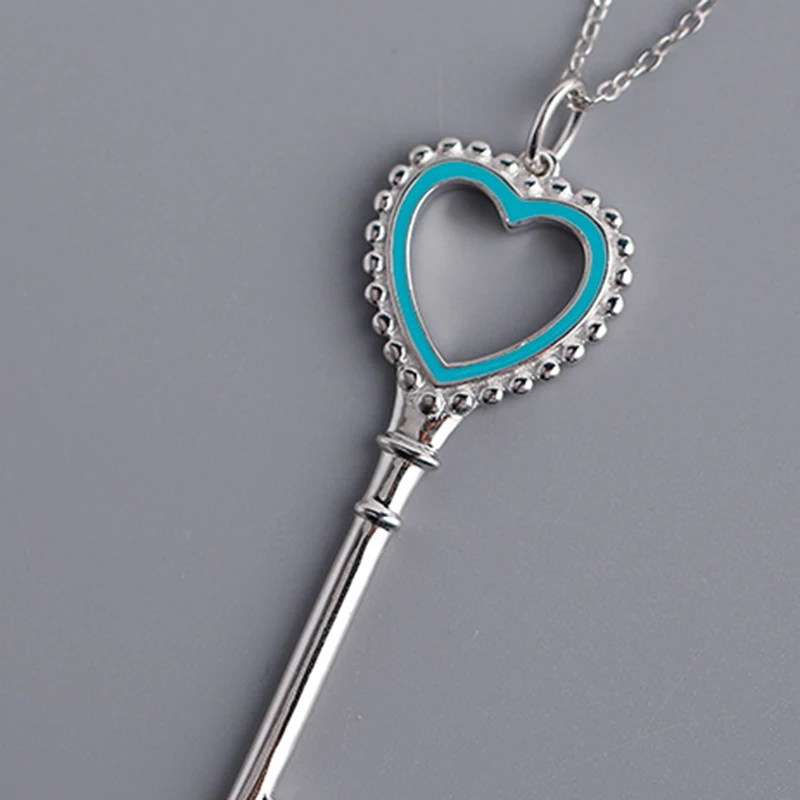 Подвеска для ключей ожерелье ювелирное изделие женщин любовная цепочка бусина