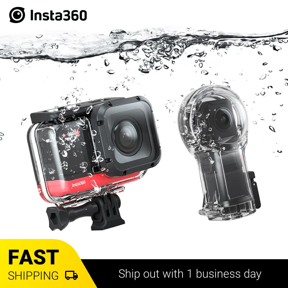 

Insta360 ONE R Dive Case IPX8 water resistant, Aciton Camera Accessories