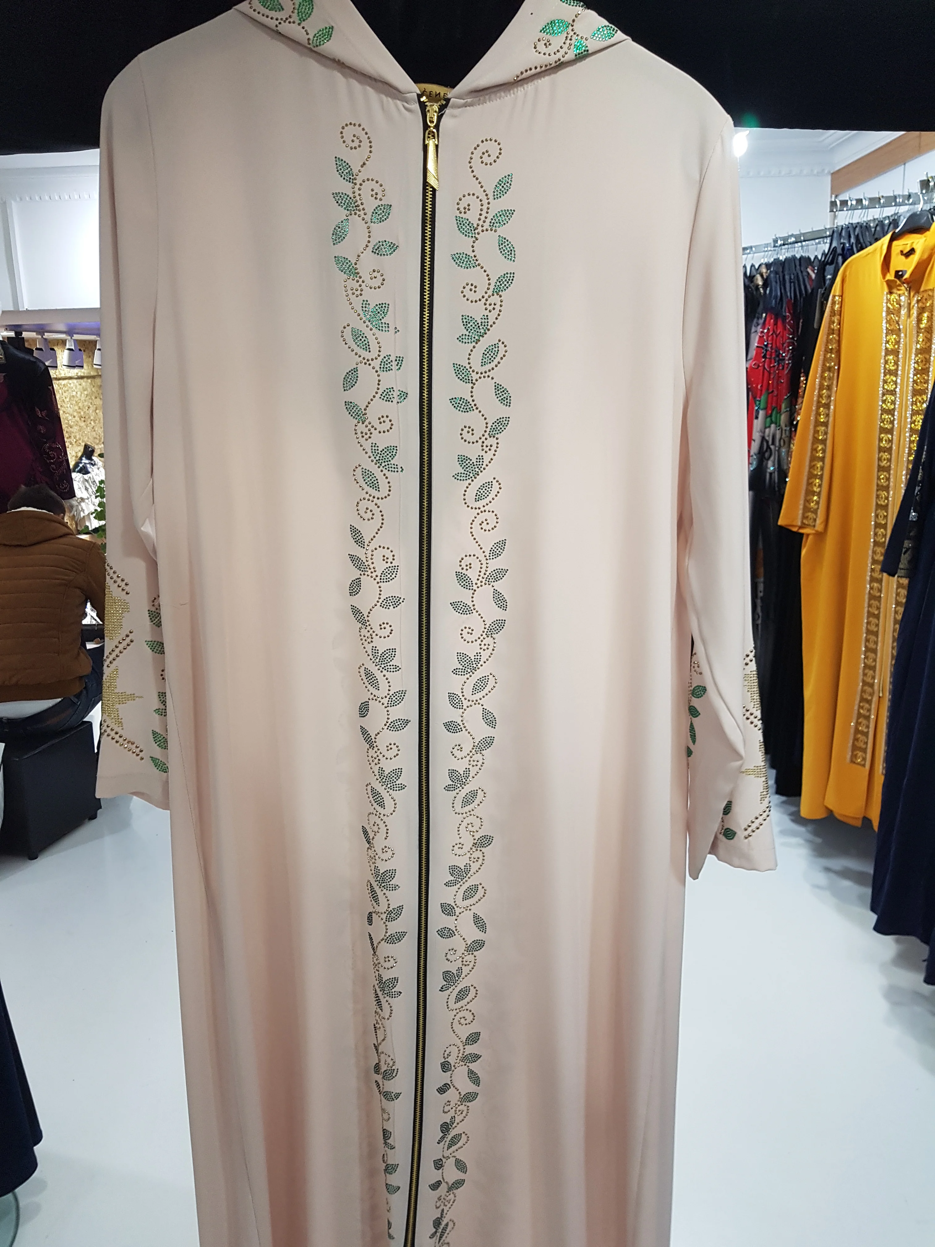 Abaya In Dubai Kaftan Africa Long Sleeve Muslim Fashion Dress For Women Clothing Casual Floral Festa