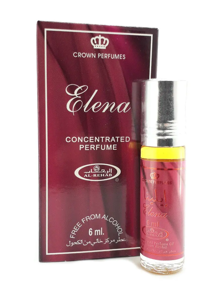 Арабские масляные духи Al Rehab Perfumes Elena Аль Рехаб Елена цветочный женский парфюм 6
