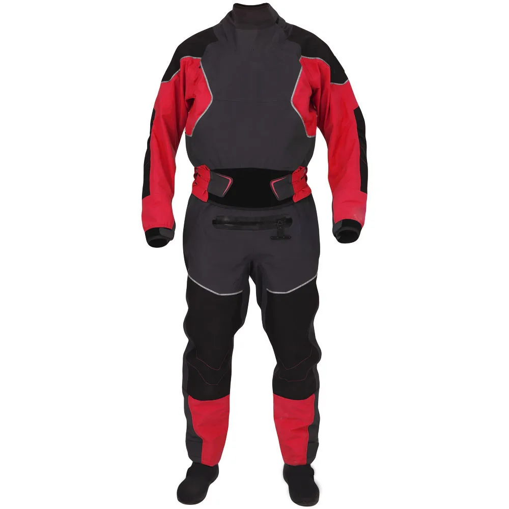 

Kayaking Dry Suit For Men White Water Paddling Drysuits 3L Waterproof Breathable Fabric