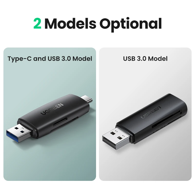 2  1 UGREEN,       USB 3, 0 Type-C  SD, Micro SD, TF,  , , OTG