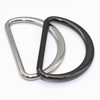 39mm d ring silvergunmetal d buckle zinc alloy buckle d clasp diy charm jewelry leather accessories belt purse handbag hardware