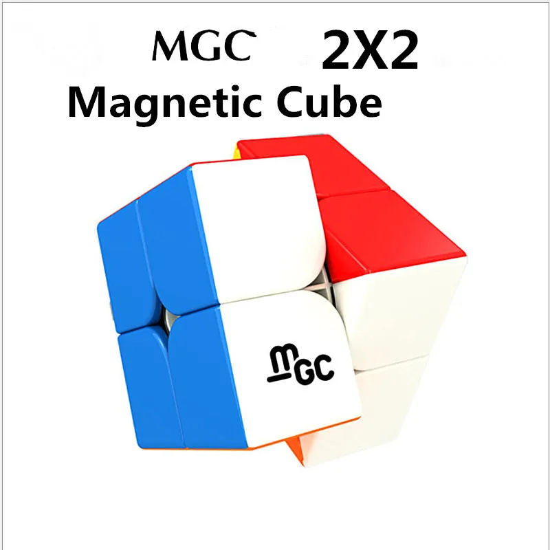Магнитный магический куб Yongjun MGC 2x2x2 головоломка скоростной YJ cubo magico игрушки для