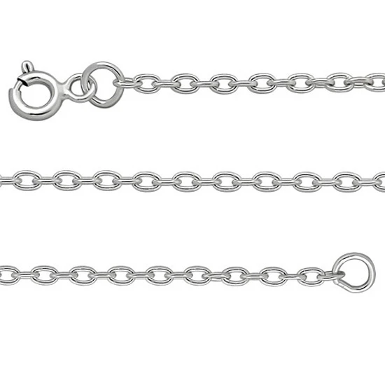 Цепь серебряная родированная ЯБР 40 925 Высоковы 585 | Украшения и аксессуары