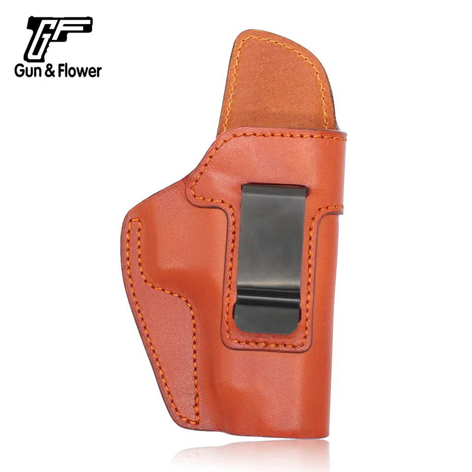 

Gunflower Tactical IWB Leather Holster Concealed Carry Fits Most SIG P226 Style Handguns