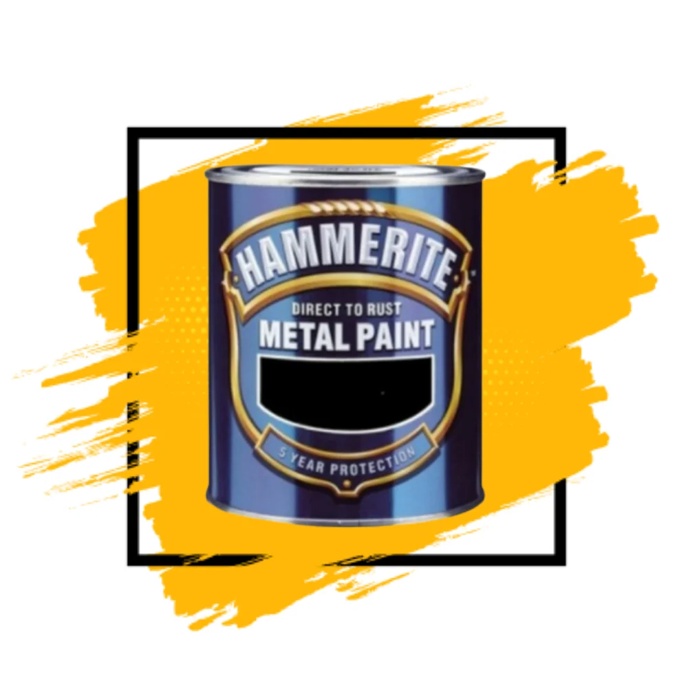 

Hammerite Smooth Anti-corrosion Primer Topcoat Paint Metal Renewal Superior Protection Against All Weather Conditions