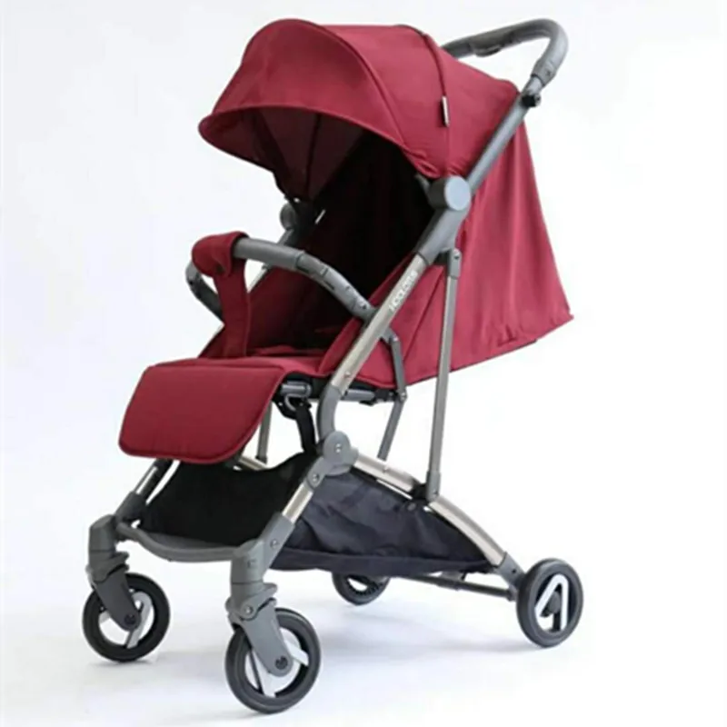 Всесезонная портативная складная детская коляска легкий зонтик дорожная