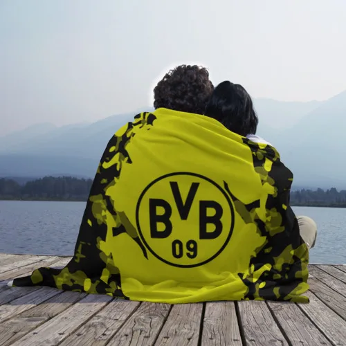 Плед 3D FC Borussia 2018 Original | Дом и сад