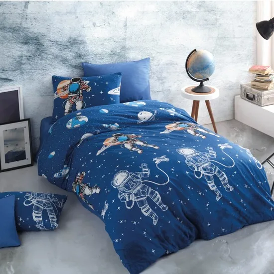 

Cotton Touch Ranforce Astro Gray Duvet Cover Set