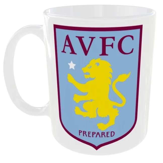 Кружка *Corp Tech* Эмблема ФК Астон Вилла 330 мл White кружка с принтом (полная запечатка