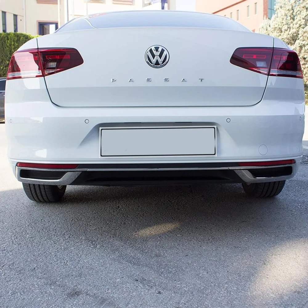Для VW Passat B8.5 хромированный диффузор выхлопной рамы 3 шт. 2019 и выше.