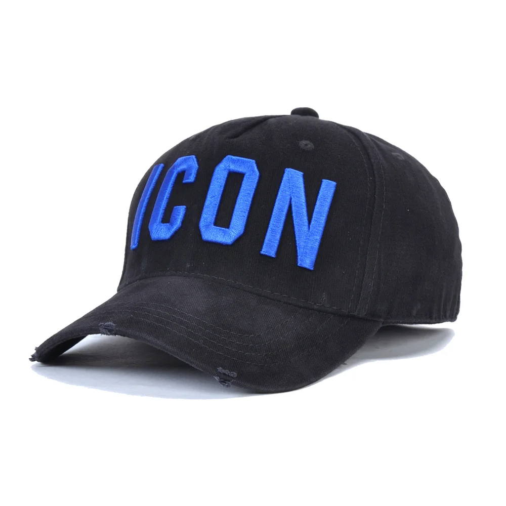 DSQICOND2 бренд DSQ значок Casquette папа хип хоп Кепка-Бейсболка Шапки Твердые шапочки с узором письма Snapback кепки для мужчин S