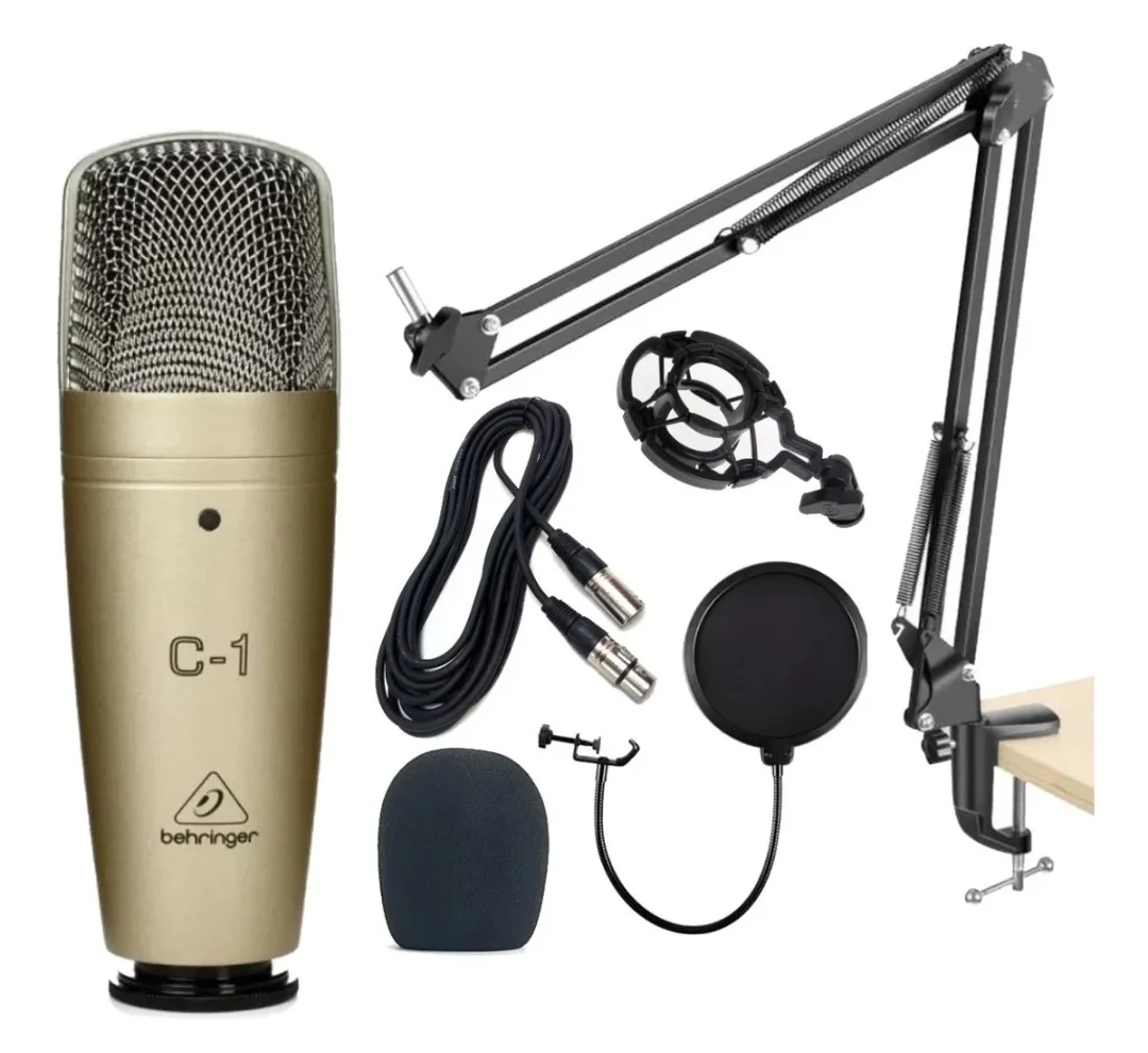 Конденсаторный кабель для микрофона Behringer C1 Brazo Anti Pop Araña | Электроника