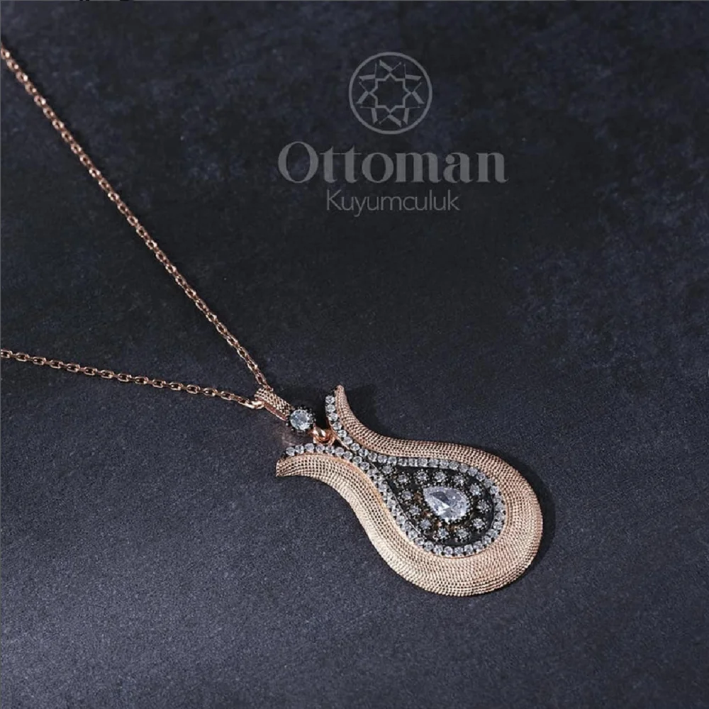 

Tulip Flower Silver Womens necklace 925 sterling gift necklace muslim lady necklace islamic gift necklace flower necklace tulip