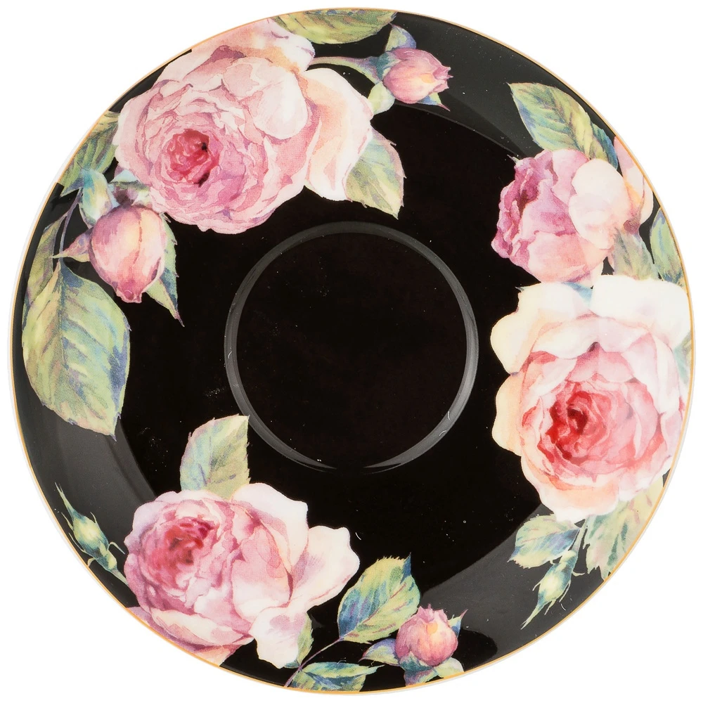 Item No.: 415-2052 tea set vintage on 1 lane. 2пр. 330мл Black |