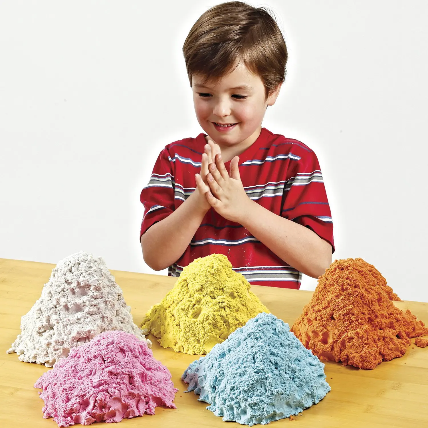 Sand for the game angel sand Smeshariki (white) 0.6L + 2 molds | Игрушки и хобби