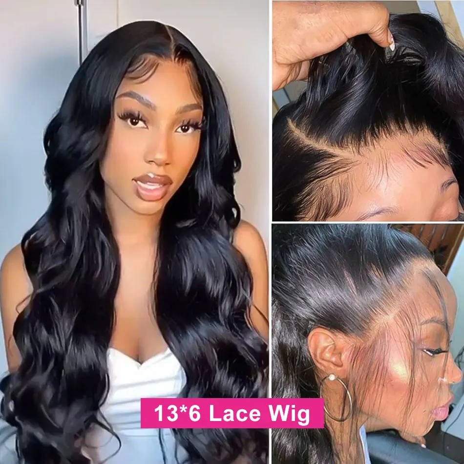 Luvin дешевые 30 дюймов объемные волнистые бесклеевые 220% кружевные передние